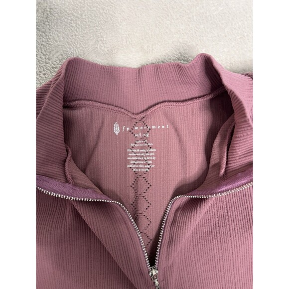 Free People FP Movement Top Workout Raspberry Pink M/L Preppy Workout Gorpcore - Picture 7 of 9
